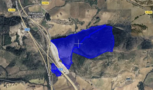LOTE 1 – FINCA RÚSTICA DE OLIVAR DE MONTAÑA EN CAUCHE (MÁLAGA) — imagen 1