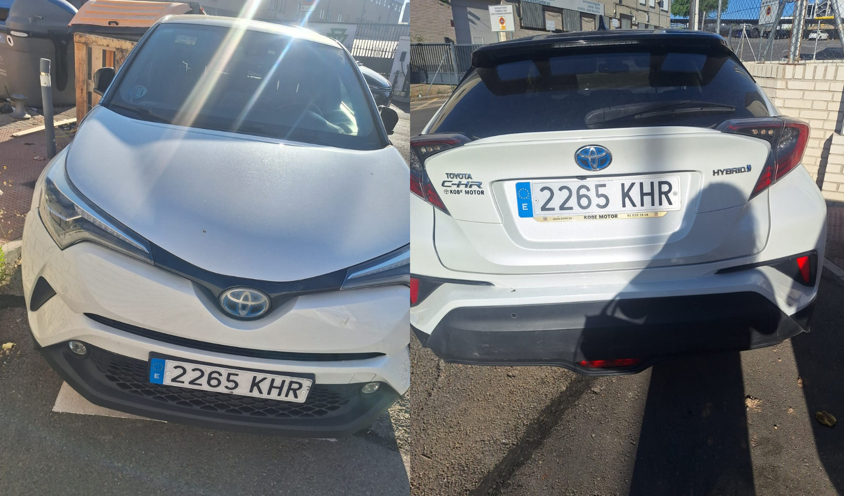L7- VEHÍCULO TOYOTA CHR 2265KHR