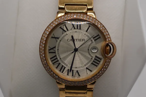 Cartier · RELOJES ANALÓGICOS — CARTIER, correa dorada … (SUB26-REL-027-001) — imagen 4