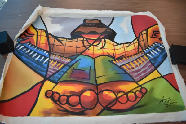 SIN MARCA · DECORACIÓN Y HOGAR — Pintura figurativa so… (SUB26-HOG-085-001) — imagen 1