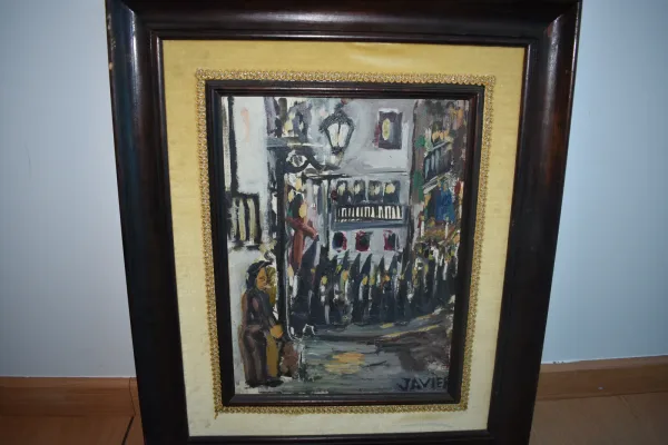 SIN MARCA · DECORACIÓN Y HOGAR — Pintura óleo "Peniten… (SUB26-HOG-083-001) — imagen 3