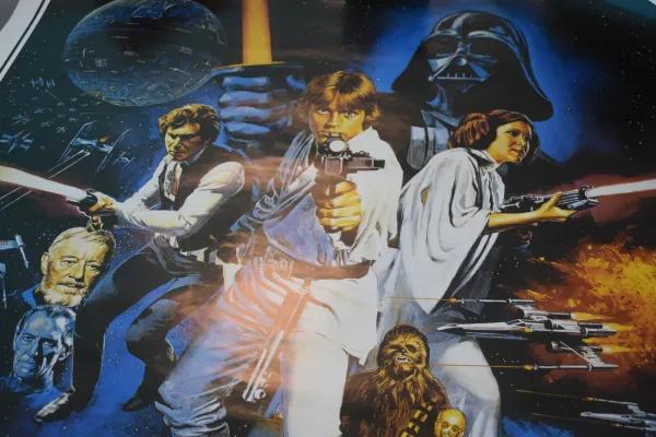 DECORACIÓN Y HOGAR — Póster original de 1977 de Star W… (SUB26-HOG-069-001) — imagen 3