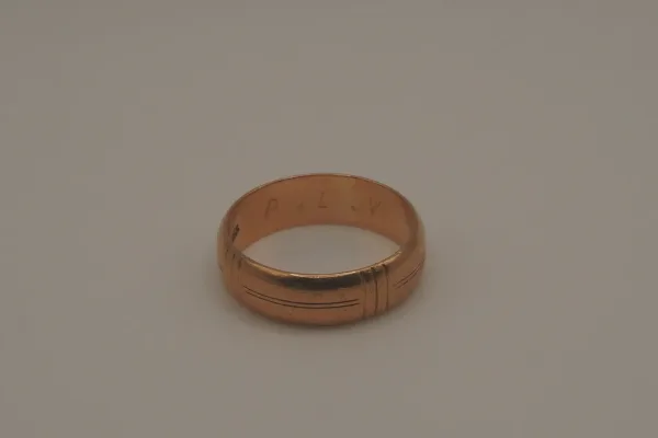 SIN MARCA · ANILLOS — Alianzas de brillo 18k 21mm (SUB26-ORO-037-018) — imagen 1