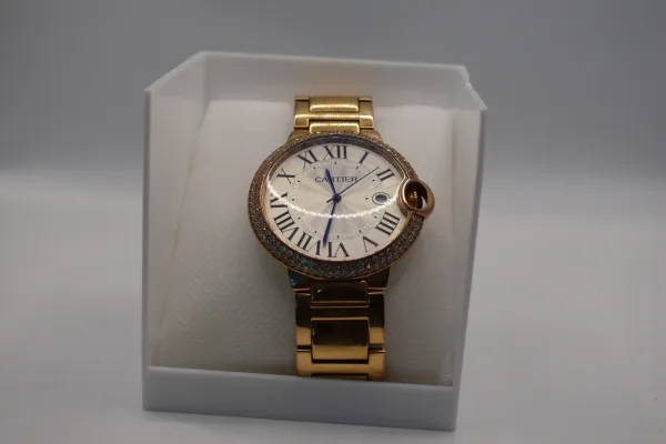 Cartier · RELOJES ANALÓGICOS — CARTIER, correa dorada … (SUB26-REL-027-001) — imagen 2