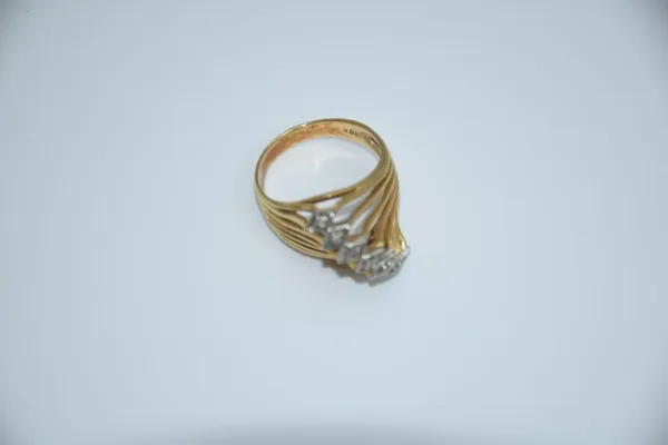 SIN MARCA · ANILLOS — Anillos sin piedra espiral con c… (SUB26-ORO-036-058) — imagen 3