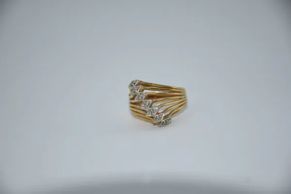 SIN MARCA · ANILLOS — Anillos sin piedra espiral con c… (SUB26-ORO-036-058) — imagen 2