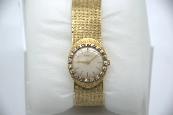 Geneve · RELOJES — Reloj Sra. oro bajo y diamantes mar… (SUB26-ORO-034-001) — imagen 1