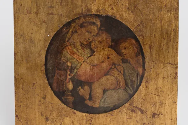DECORACIÓN Y HOGAR — Decoupage sobre tabla "Virgen de … (SUB26-HOG-063-001) — imagen 2