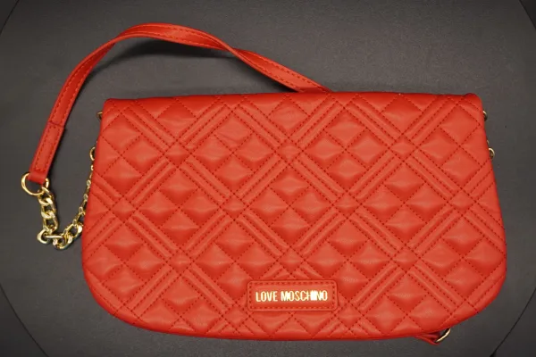 Love Moschino · ACCESORIOS — Bolso quilted pu rojo de … (SUB26-ACC-010-004) — imagen 1
