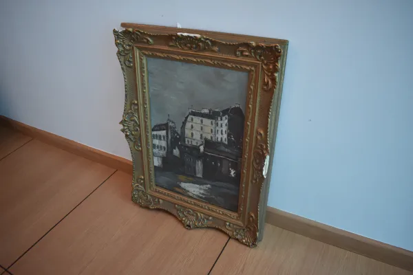 SIN MARCA · DECORACIÓN Y HOGAR — Óleo paisaje romántic… (SUB26-HOG-062-001) — imagen 4