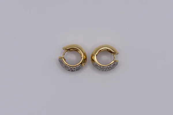 SIN MARCA · PENDIENTES — Pendientes aro pequeño 16 mm … (SUB26-ORO-022-001) — imagen 2