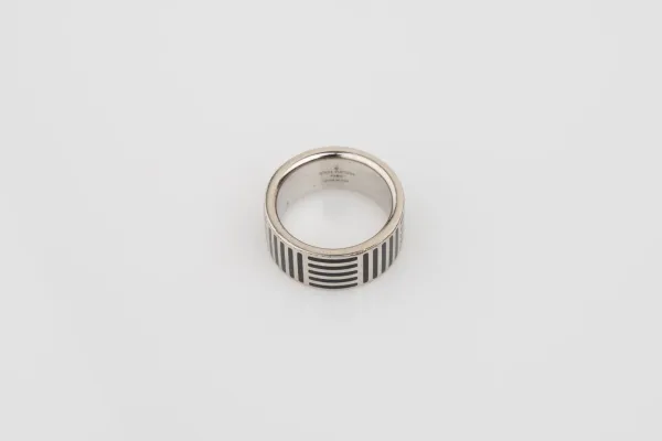 Louis Voiton · LOUIS VOITON — Anillos platateado y neg… (SUB26-BIS-029-001) — imagen 1