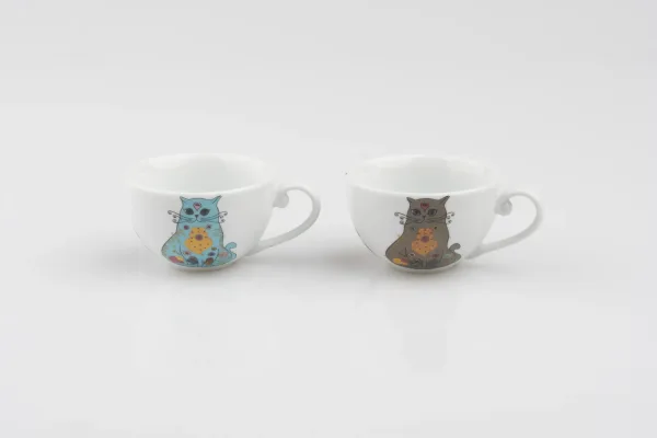 GATO PRETO · DECORACIÓN Y HOGAR — Juego de tazas (SUB26-HOG-048-001) — imagen 1