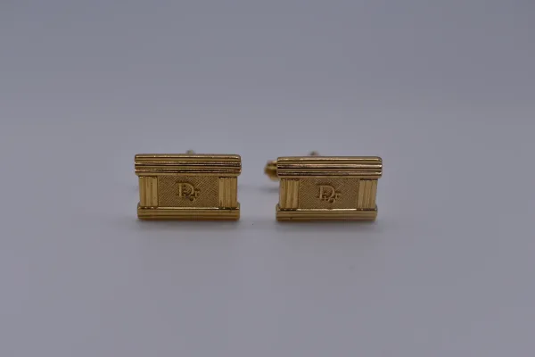 Dior · GEMELOS — Juego de gemelos dorados de DIOR (SUB26-BIS-112-010) — imagen 2