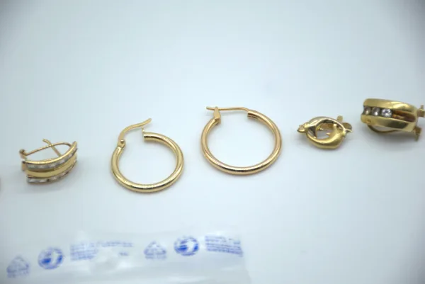 Lote de 4 · Oro · PENDIENTES — imagen 2