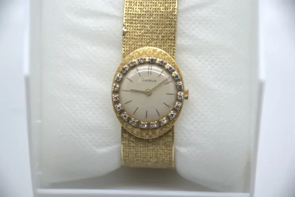 Geneve · RELOJES — Reloj Sra. oro bajo y diamantes mar… (SUB26-ORO-034-001) — imagen 2