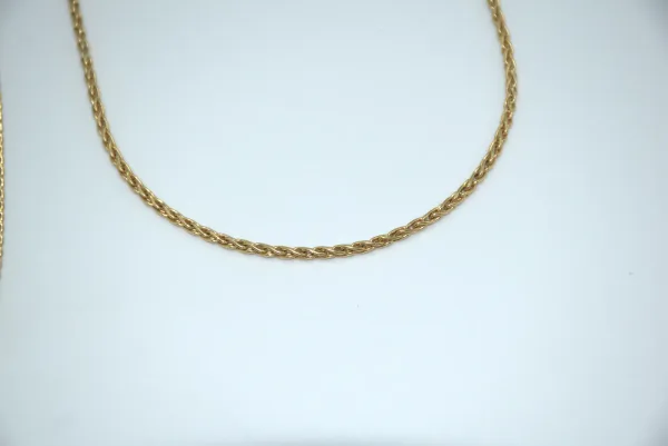 SIN MARCA · CADENAS Y COLLARES — 2 cadenas de 18 ktes (SUB26-ORO-012-009) — imagen 2