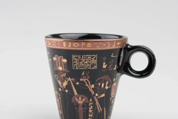 PI · DECORACIÓN Y HOGAR — Tazas de porcelana egipcias (SUB26-HOG-074-001) — imagen 3