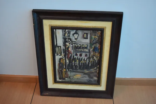 SIN MARCA · DECORACIÓN Y HOGAR — Pintura óleo "Peniten… (SUB26-HOG-083-001) — imagen 1