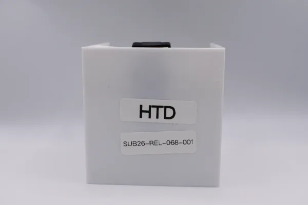 Htd · RELOJES ANALÓGICOS — HTD Correa de goma negra, c… (SUB26-REL-068-001) — imagen 1