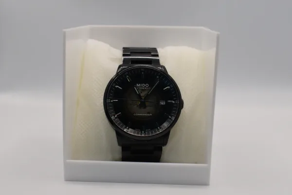 Mido · RELOJES ANALÓGICOS — MIDO, correa metalica negr… (SUB26-REL-105-001) — imagen 3
