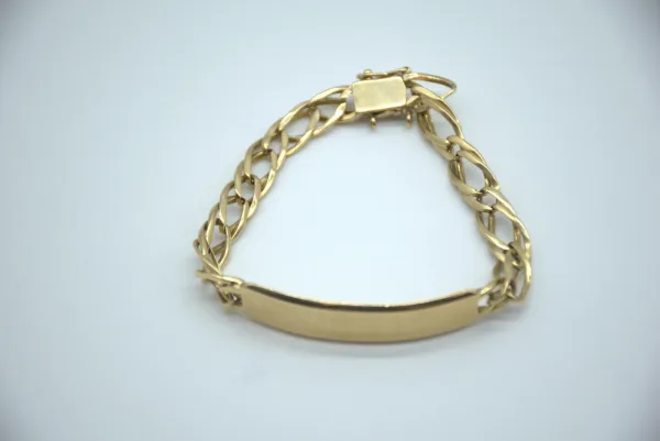 SIN MARCA · PULSERAS — Esclavas grabado Conchita 18 kt… (SUB26-ORO-004-006) — imagen 1