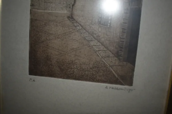 SIN MARCA · DECORACIÓN Y HOGAR — Cuadro grabado "Calle… (SUB26-HOG-082-001) — imagen 3