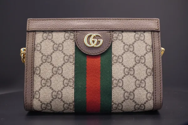 Gucci · ACCESORIOS — Bolso Ophidia de lona GG supreme … (SUB26-ACC-006-001) — imagen 1