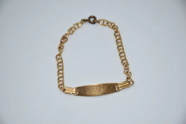 SIN MARCA · PULSERAS — Esclavas sin grabado 18 ktes (SUB26-ORO-004-012) — imagen 1