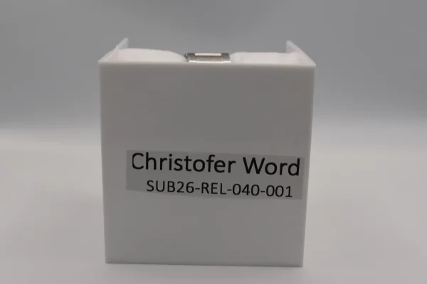 Christofer Word · RELOJES ANALÓGICOS — Christofer Word… (SUB26-REL-040-001) — imagen 1