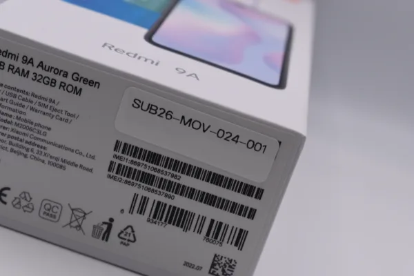REDMI · TELÉFONOS MÓVILES — Redmi 7A nuevo color negro (SUB26-MOV-024-001) — imagen 1