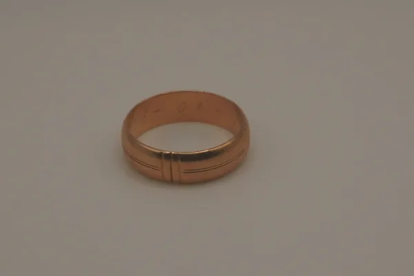 SIN MARCA · ANILLOS — Alianzas de brillo 18k 21mm (SUB26-ORO-037-018) — imagen 2
