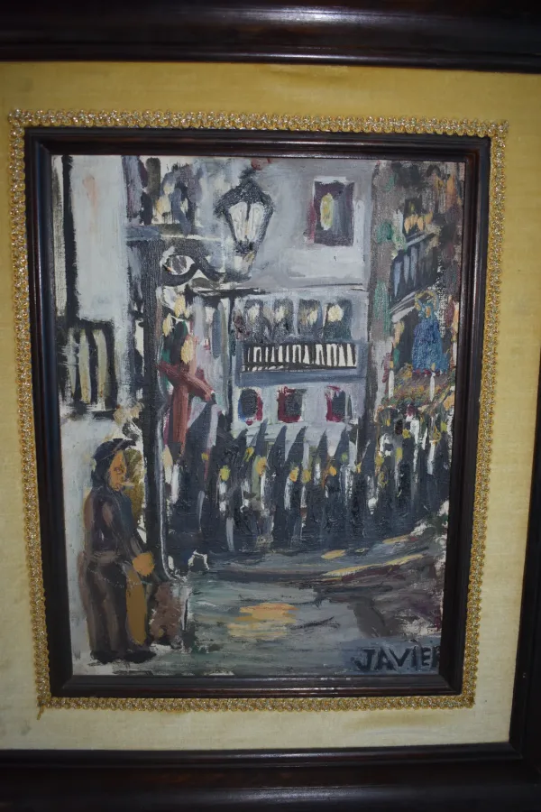SIN MARCA · DECORACIÓN Y HOGAR — Pintura óleo "Peniten… (SUB26-HOG-083-001) — imagen 4