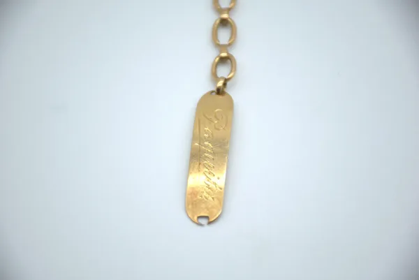 SIN MARCA · PULSERAS — Esclavas grabado Paquita 18 ktes (SUB26-ORO-004-010) — imagen 1