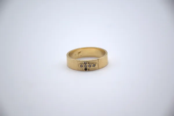 SIN MARCA · ANILLOS — Anillos con piedras 23mm 14 ktes (SUB26-ORO-035-091) — imagen 1