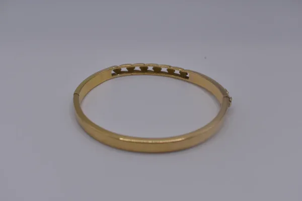 SIN MARCA · PULSERAS — Rígidas con trenzado en la part… (SUB26-ORO-001-022) — imagen 3