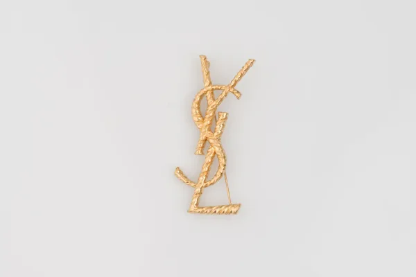YSL · YSL — Broche dorado (SUB26-BIS-022-001) — imagen 1