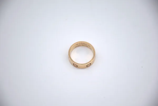 Cartier · ANILLOS — Alianzas grabado 19mm 18 KILATES (SUB26-ORO-037-027) — imagen 3