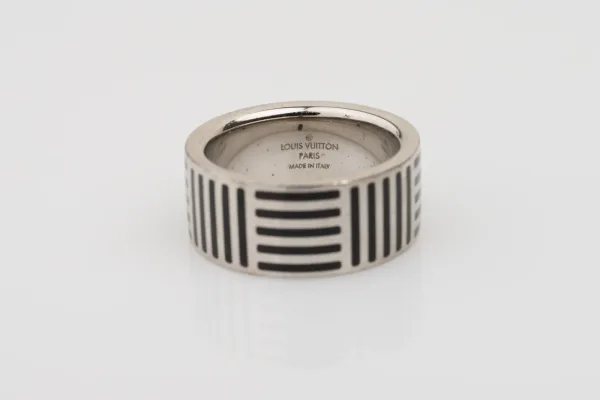 Louis Voiton · LOUIS VOITON — Anillos platateado y neg… (SUB26-BIS-029-001) — imagen 3