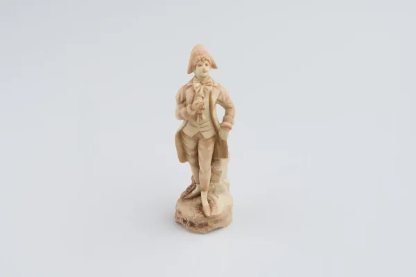 SIN MARCA · VARIOS — Sonajero porcelana biscuit figura… (SUB26-VAR-042-002) — imagen 1